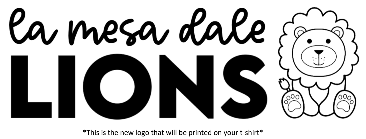 2022-2023 La Mesa Dale PTA T-Shirt